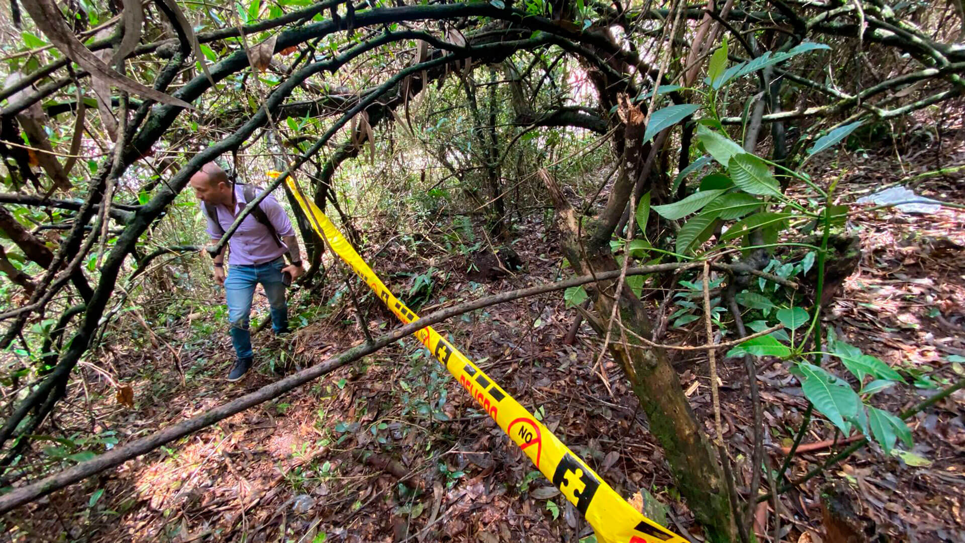 SEMANA llegó al escondite del francotirador que asesinó a un poderoso esmeraldero en el norte de Bogotá. Estas son las impresionantes imágenes - Especiales Semana